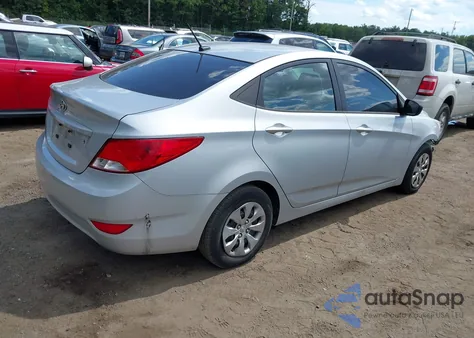 2015 Hyundai Accent Gls из США, поврежденный, VIN KMHCT4AE9FU877007